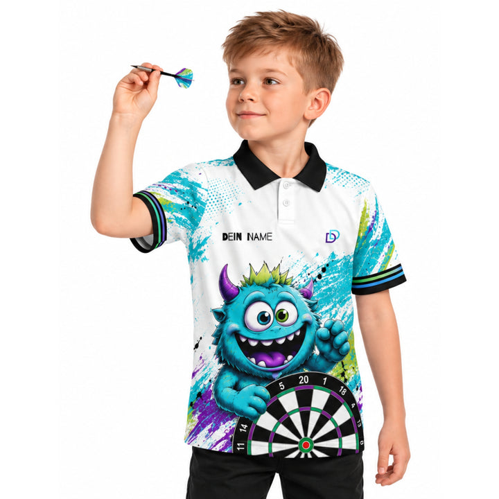 Dart Trikot „Dart Monster“ – personalisierbar mit Name &amp; Nickname