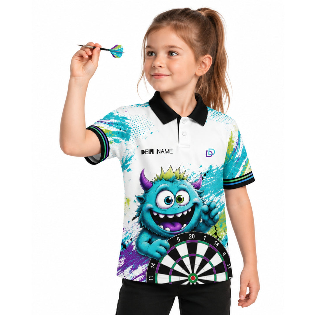 Dart Trikot „Dart Monster“ – personalisierbar mit Name &amp; Nickname