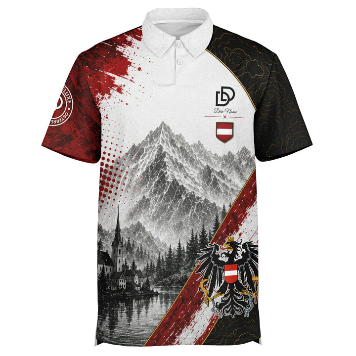 Dart Trikot „Österreich“ – personalisierbar mit Name &amp; Nickname