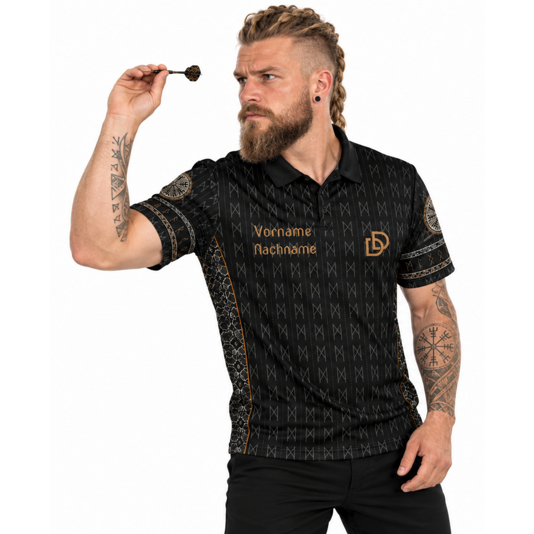 Dart Trikot „Valhalla“ – personalisierbar mit Name &amp; Nickname