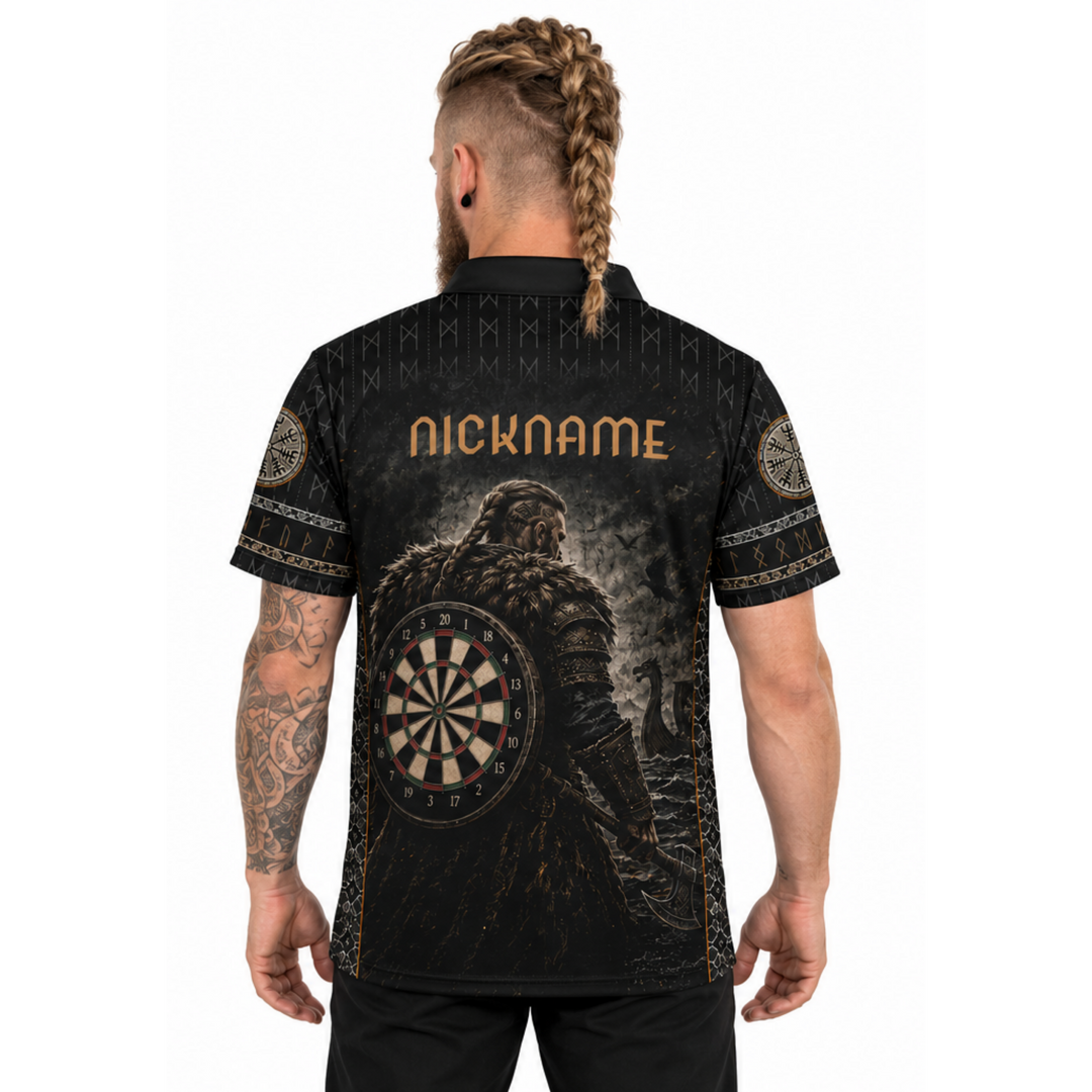 Dart Trikot „Valhalla“ – personalisierbar mit Name &amp; Nickname