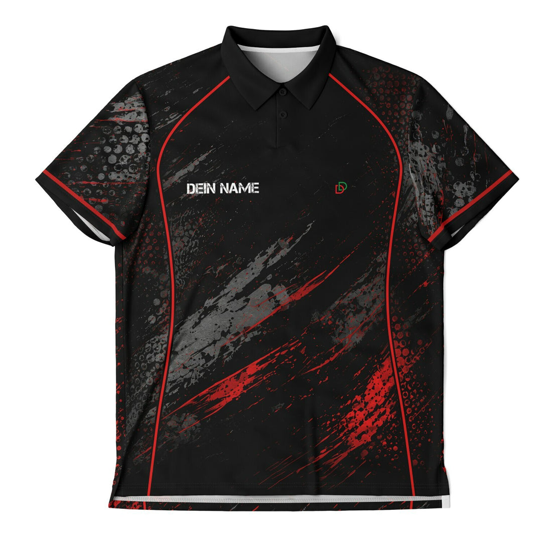 Dart Trikot „Bullseye“ – personalisierbar mit Name &amp; Nickname