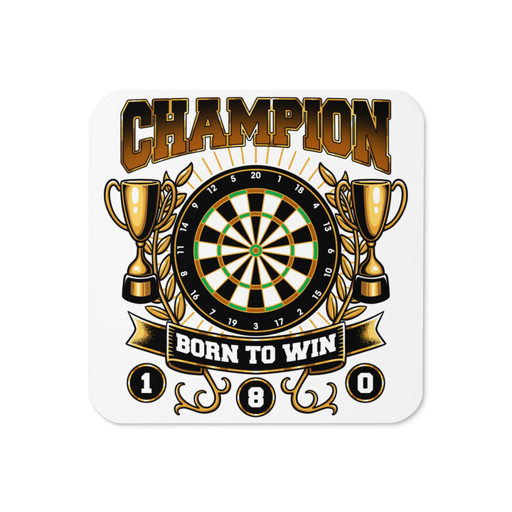 Dart Korkuntersetzer – mit CHAMPION Design für Turniersieger