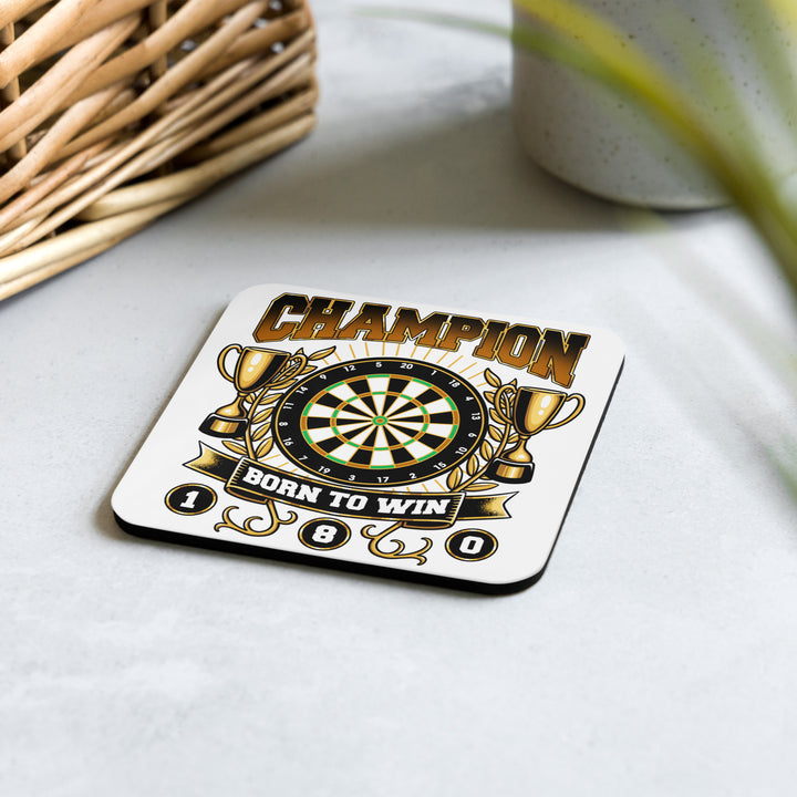 Dart Korkuntersetzer – mit CHAMPION Design für Turniersieger