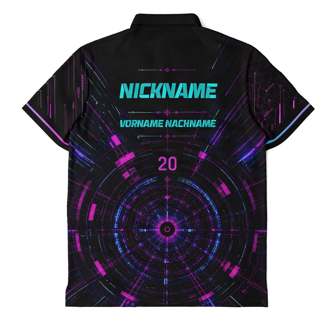 Dart Trikot „Cyber“ – personalisierbar mit Name &amp; Nickname