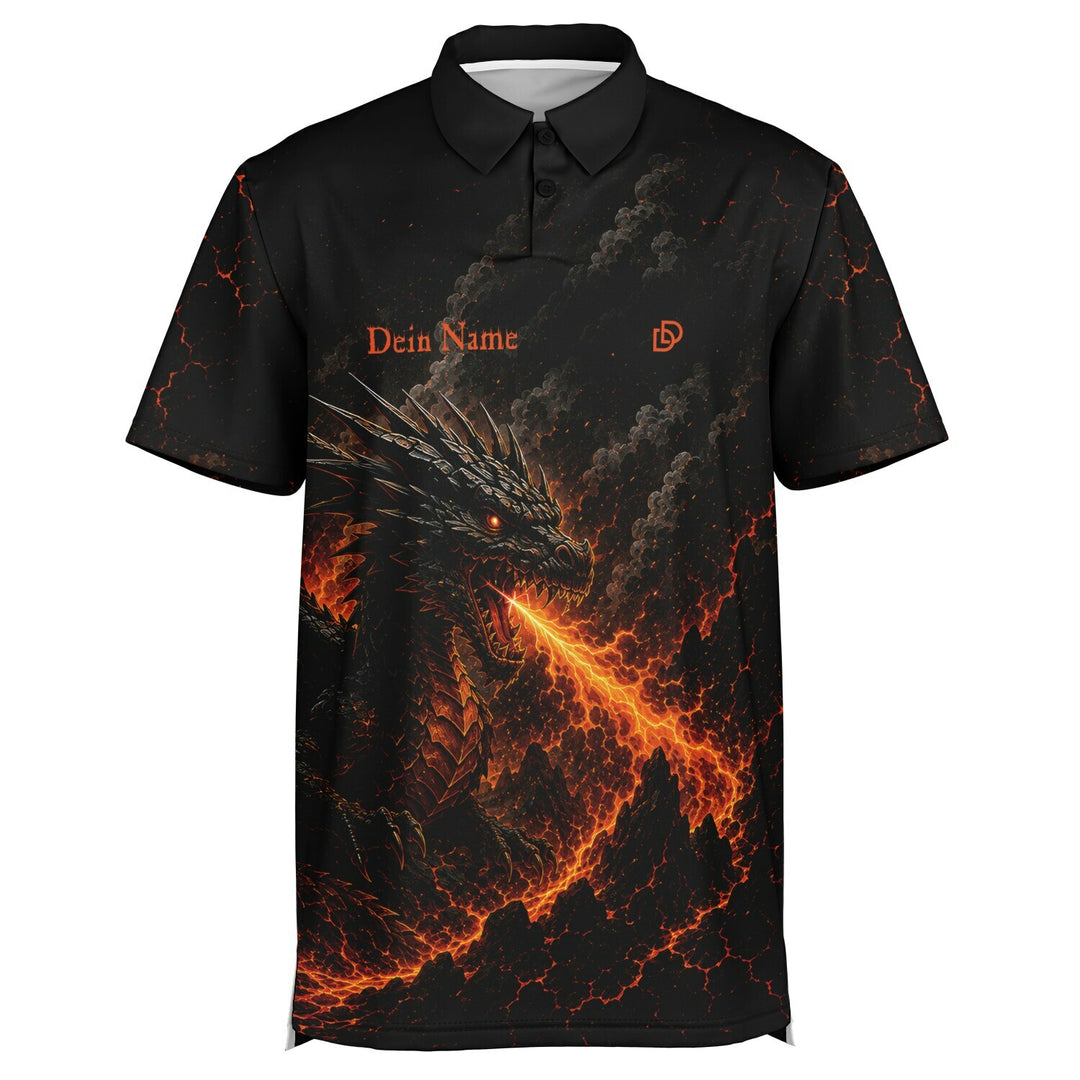 Dart Trikot „Dragonfire“ – personalisierbar mit Name &amp; Nickname