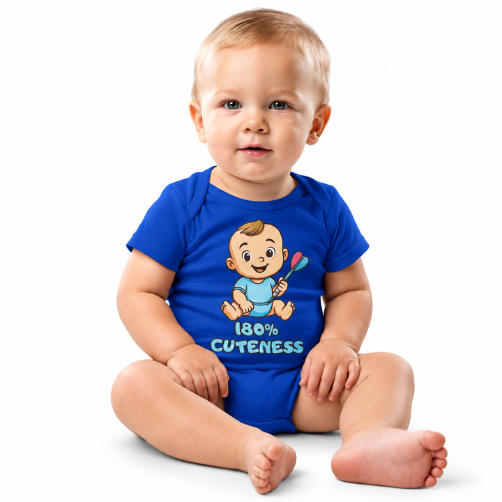 Dart Baby Body – 180 % Cuteness Babybekleidung für Jungen mit liebevollem Dart Design